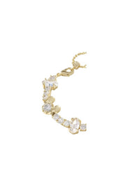 Kendra Scott Women's Mickey Minnie Charm Bracelet in gold iridescent white mix - women's jewelry - alternate view