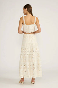 Lucy Paris - Kelly Crochet Lace Maxi Skirt