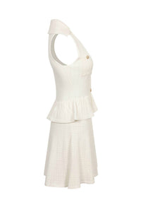 Rivir - Women's Pointelle Mini Dress