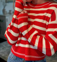 Central Park West - Crewneck Stripe Sweater