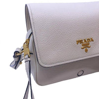 Prada - Women's Vitello Phenix Leather Flap Crossbody Bag