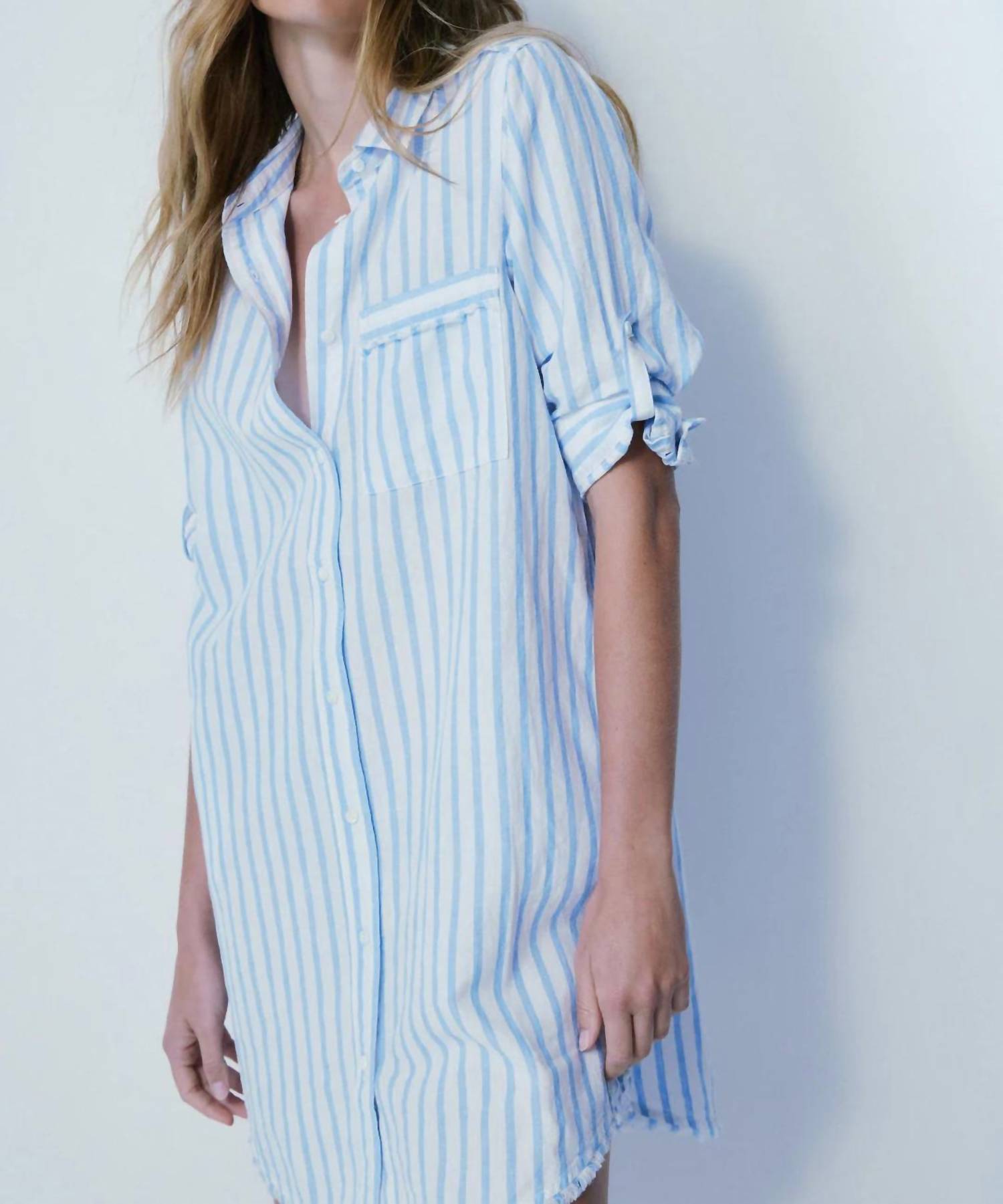 Melissa Nepton - Long Sleeve Sea Shirt Dress