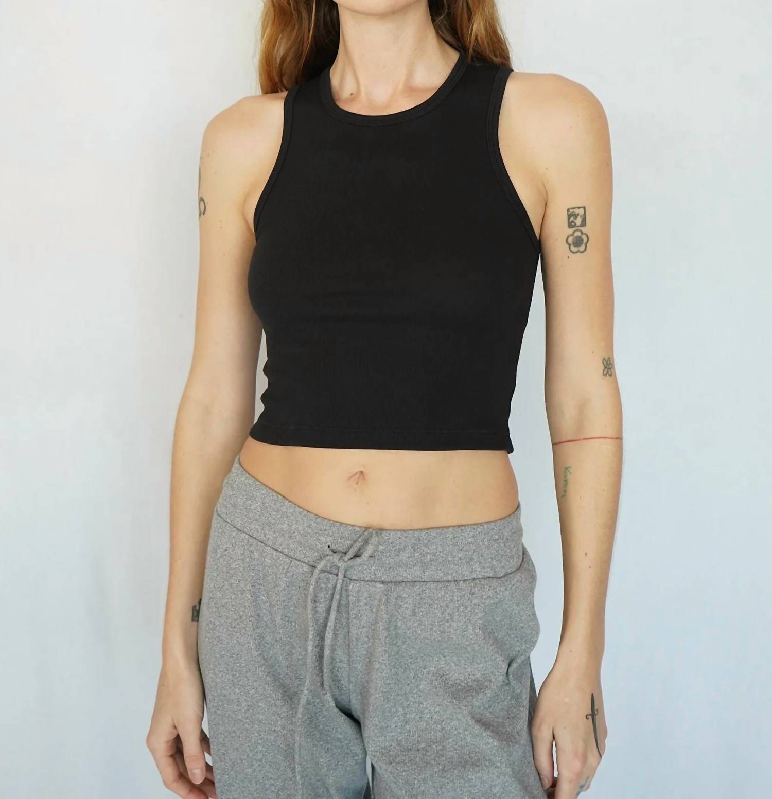 Lna - Maya Cotton Rib Tank Top