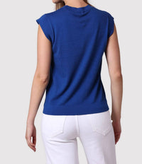 Minnie Rose - Cap Sleeve Crew Tee