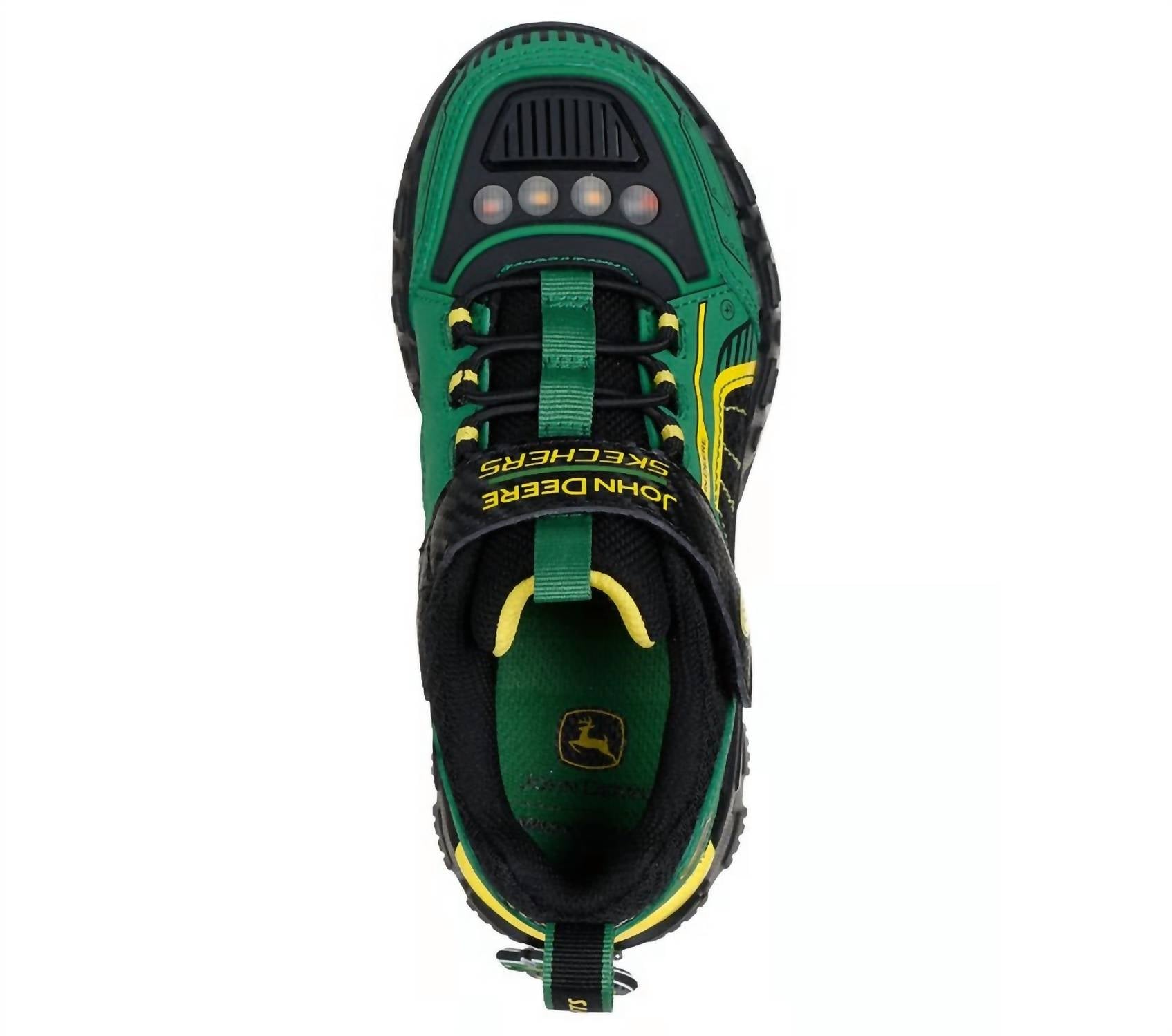 Skechers Boys John Deere Adventure Shoes in green black yellow - kids' sneaker - view 4