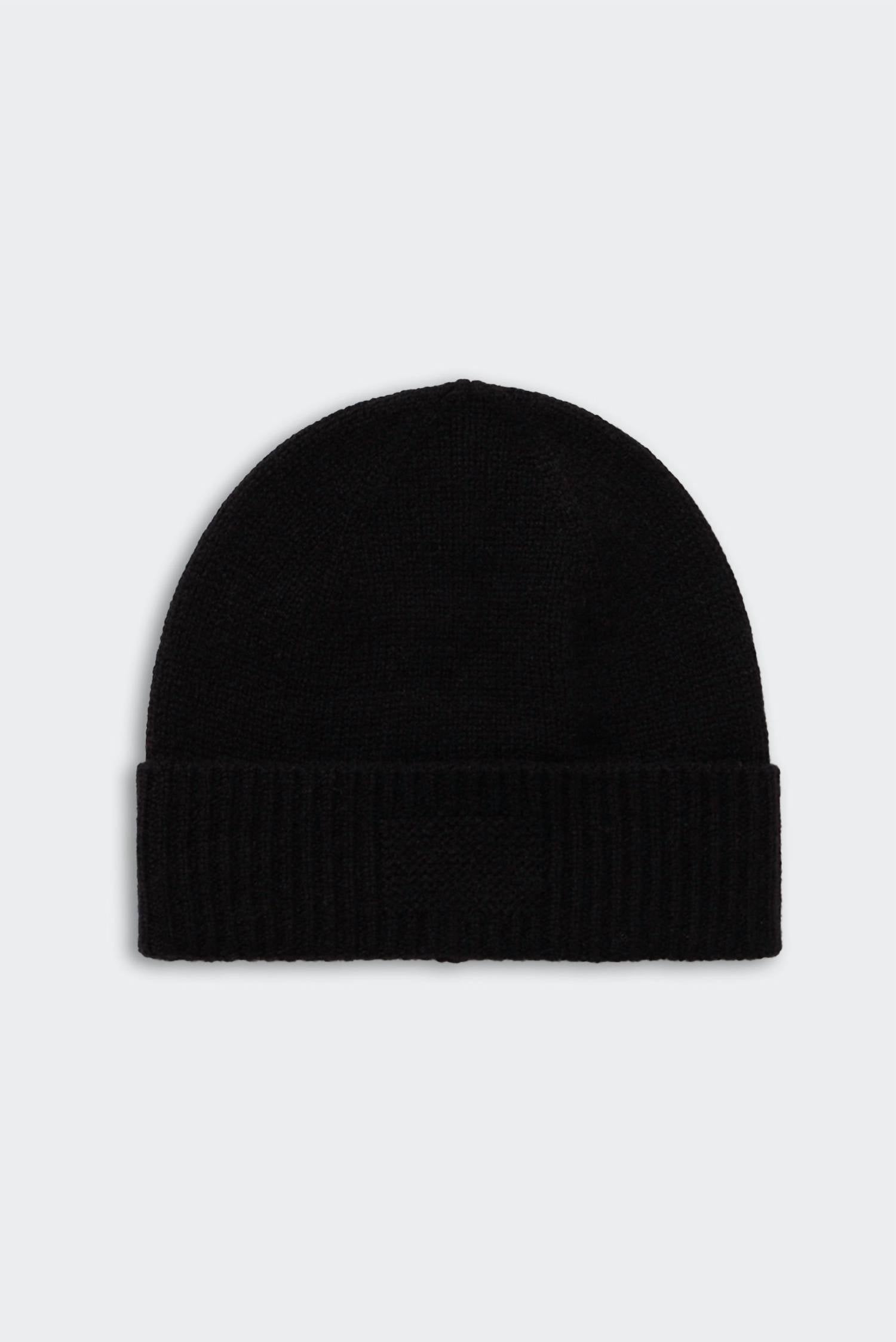 Guest In Residence Women's Rib Cuff Cashmere Beanie in residence women s rib cuff cashmere beanie in black - women's hat