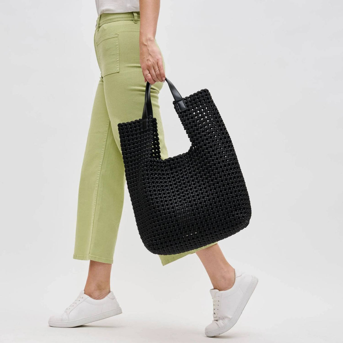 Sol And Selene - Women's Zenith Hand Woven Knot Tote Bag
