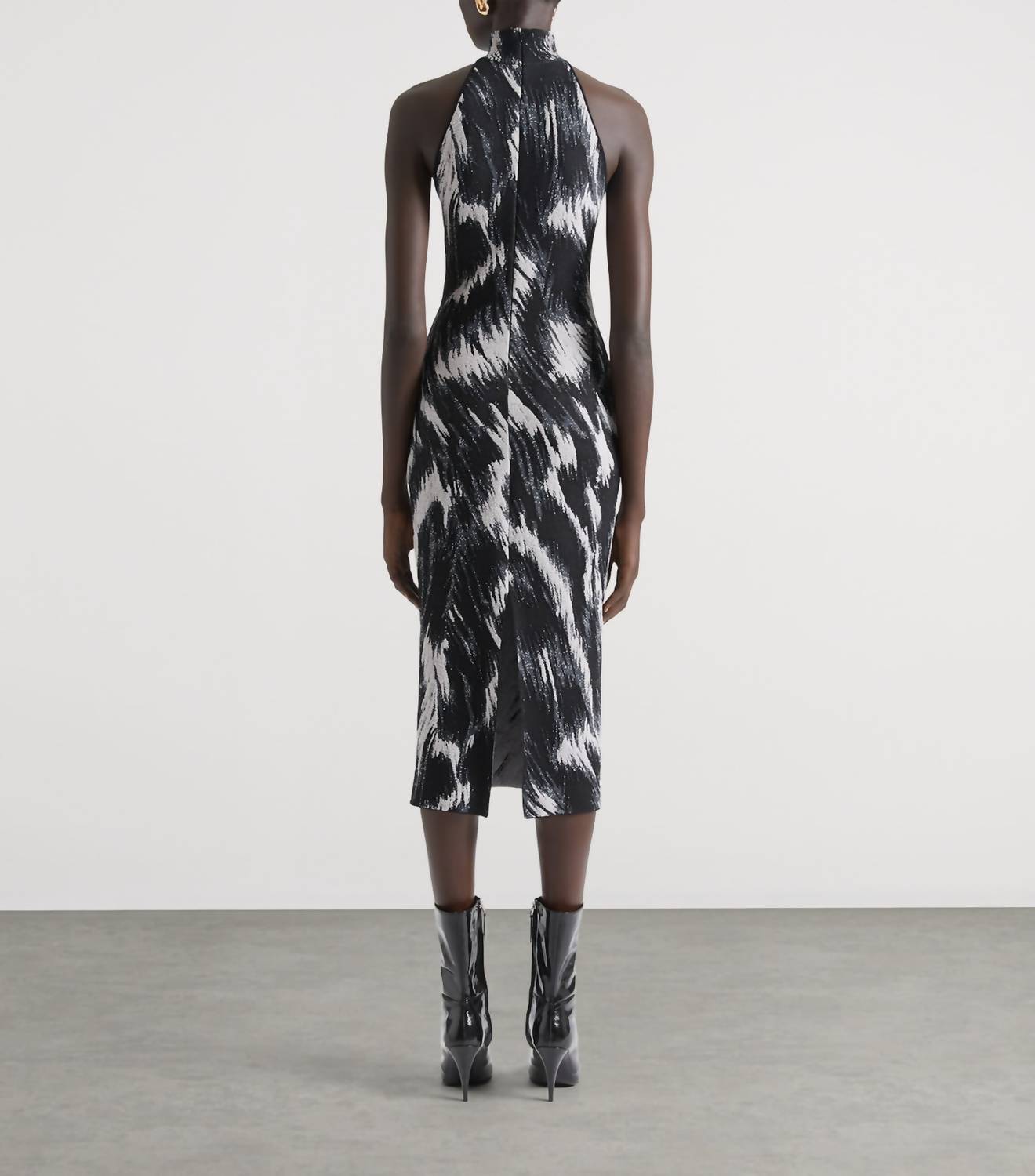 Givenchy - Sleeveless High Neck Dress
