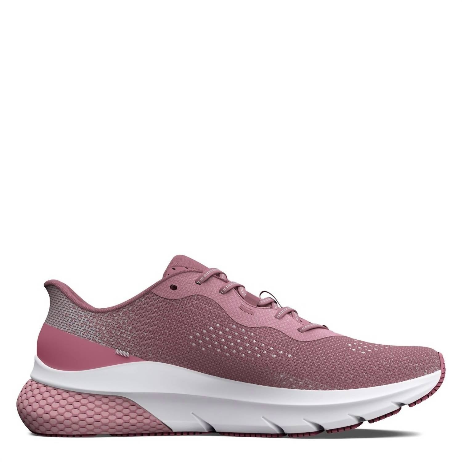 UNDER ARMOUR Women's Hovrâ Turbulence 2 Sneakers in pink rose - women's sneaker - detail view