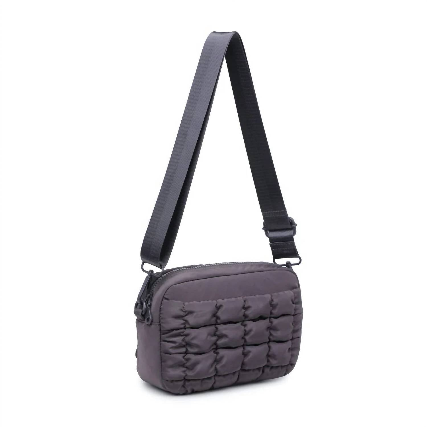 Sol And Selene - Women's Inspiration Quilted Nylon Crossbody Bag