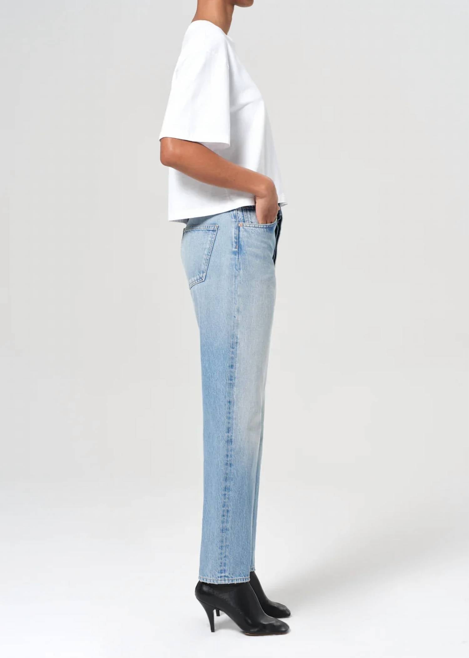 Agolde - 90's Mid Rise Straight Jeans