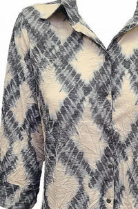 David Cline - Women's Roll Up Sleeve Shirt Top