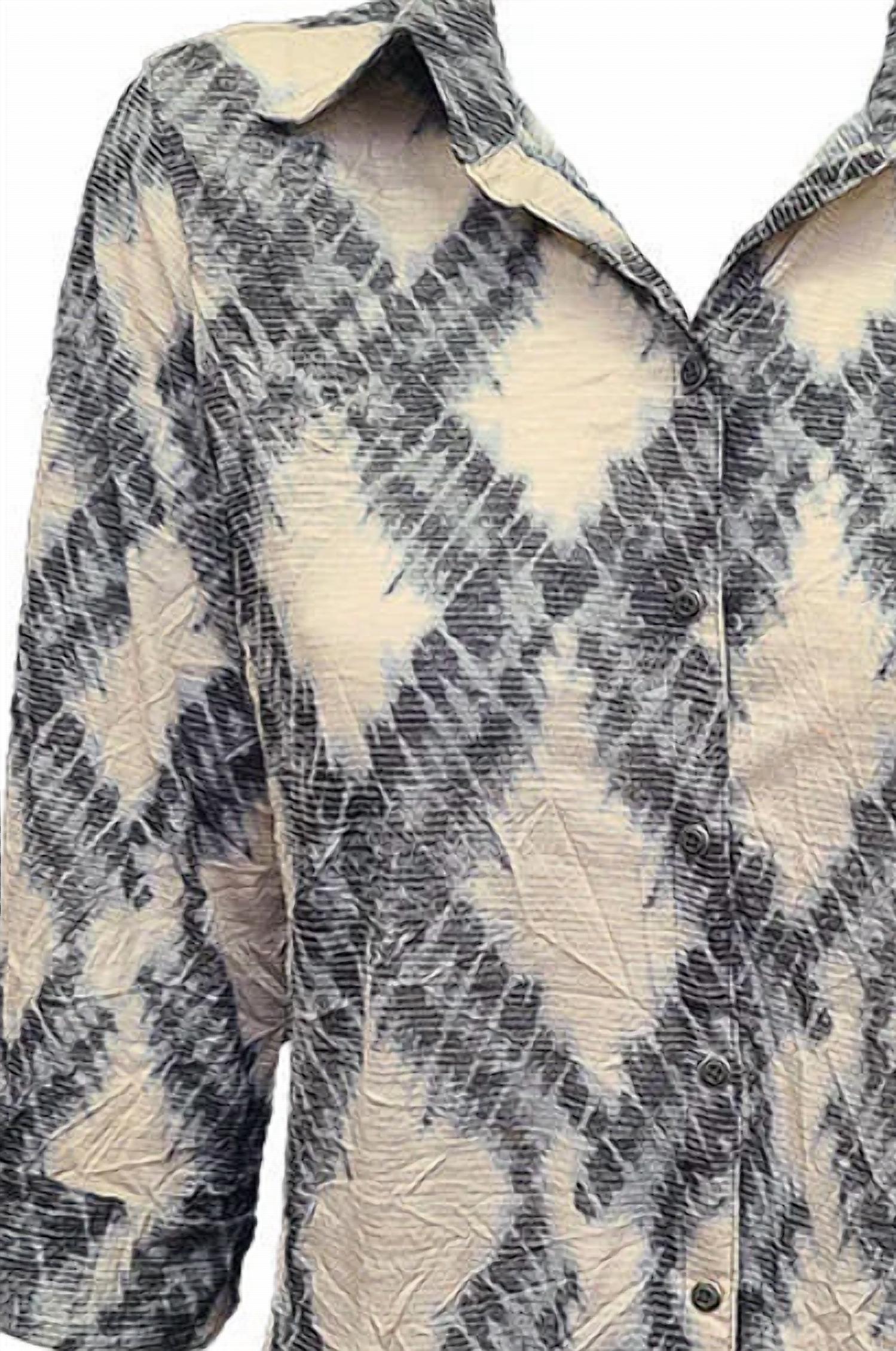 David Cline - Women's Roll Up Sleeve Shirt Top