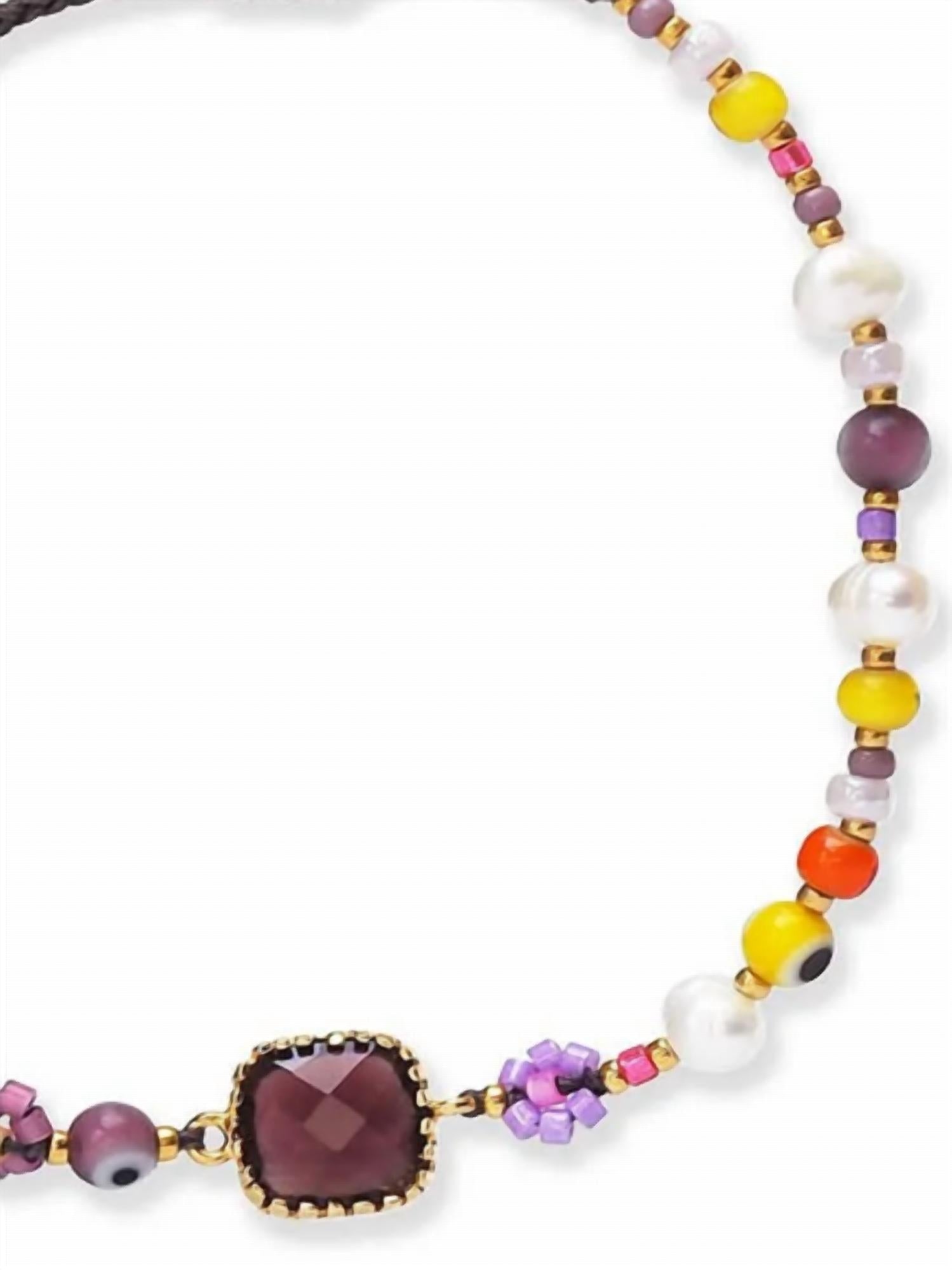 Tai Jewelry - Women's Handmade Mixed Media Bracelet