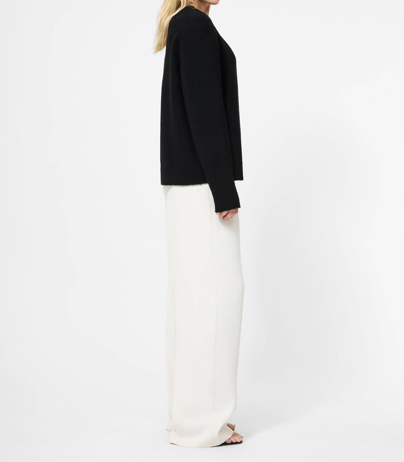 French Connection - Emilia Knit Boyfriend Pullover Sweater