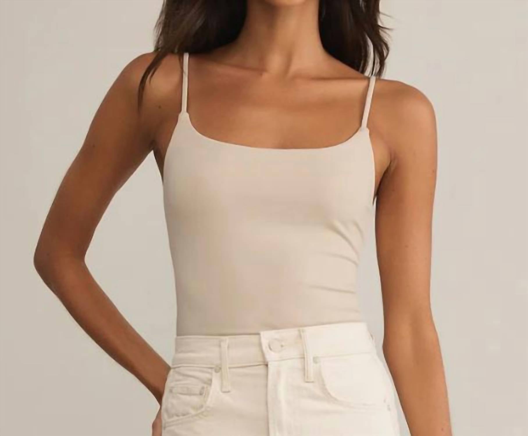Z Supply - Sandshell Scoopneck Bodysuit