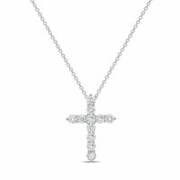 Diana M Jewels - Women's Round Lab-Grown Diamond Pendant Necklace (0.25 Ct) - Signature