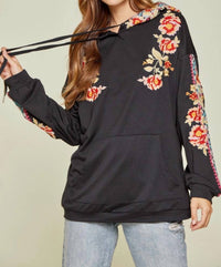 Savannah Jane - Dressed to Thrill Embroidered Sweatshirt