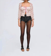 For Love & Lemons - Etienne Puff Sleeves Top