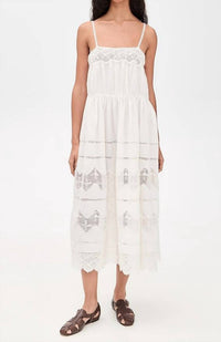 The Great. - The Rosette Crochet Dress