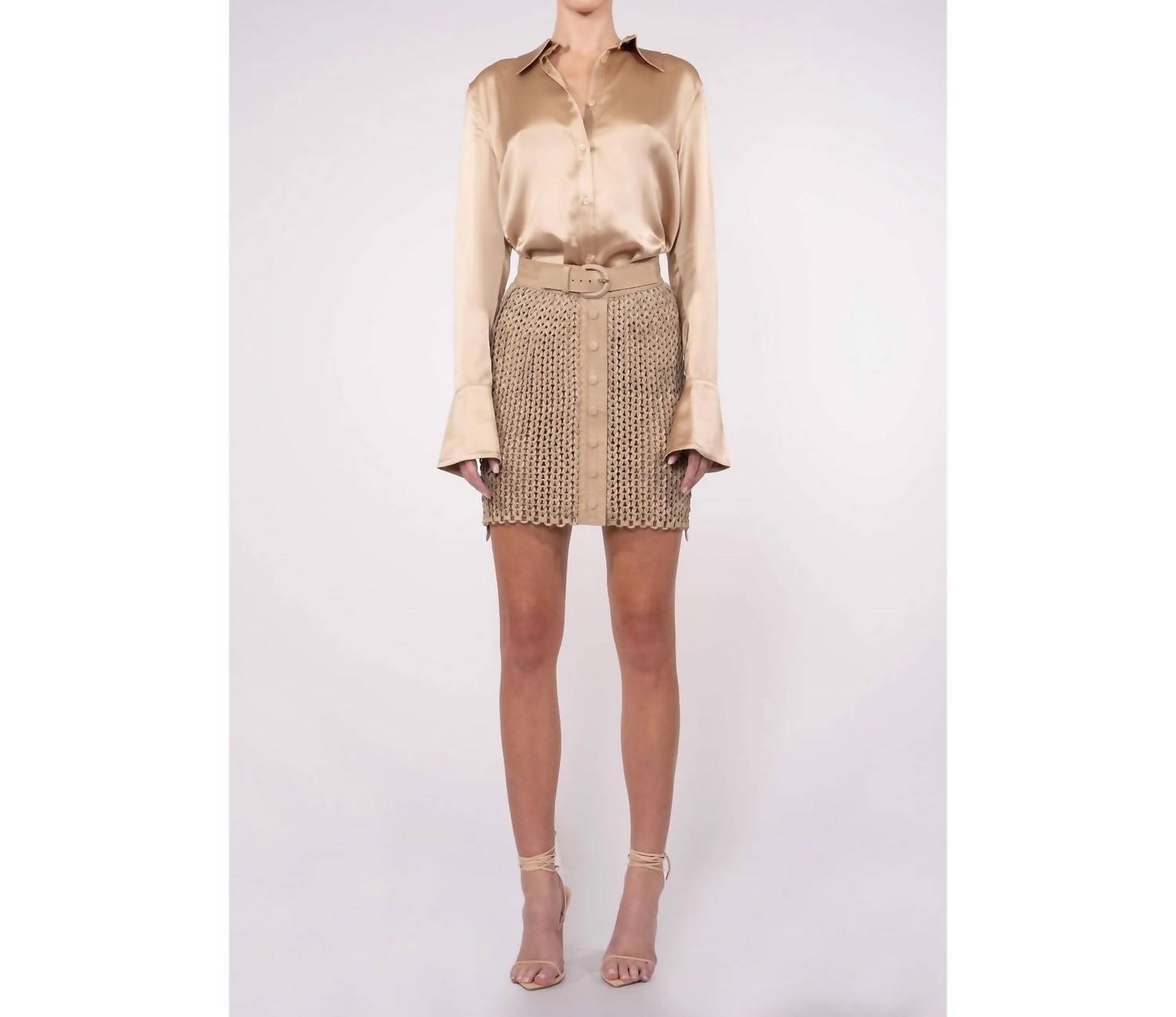 Nonchalant Label - Cassia Long Sleeve Top - Plus