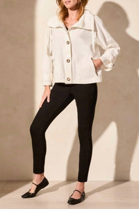 Tribal - Long-sleeve Button-front Coat