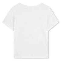 Billieblush - Girls Floral Sequin Short Sleeve Tee