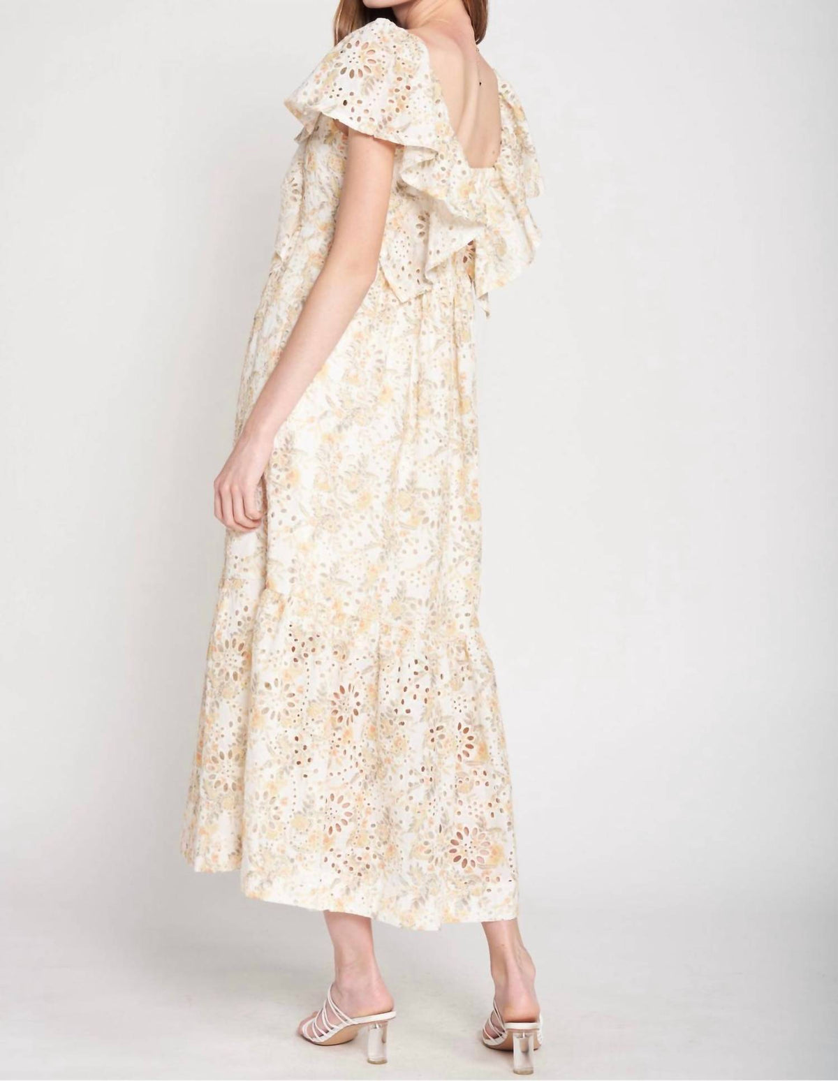 En Saison - Opposites Eyelet Dress