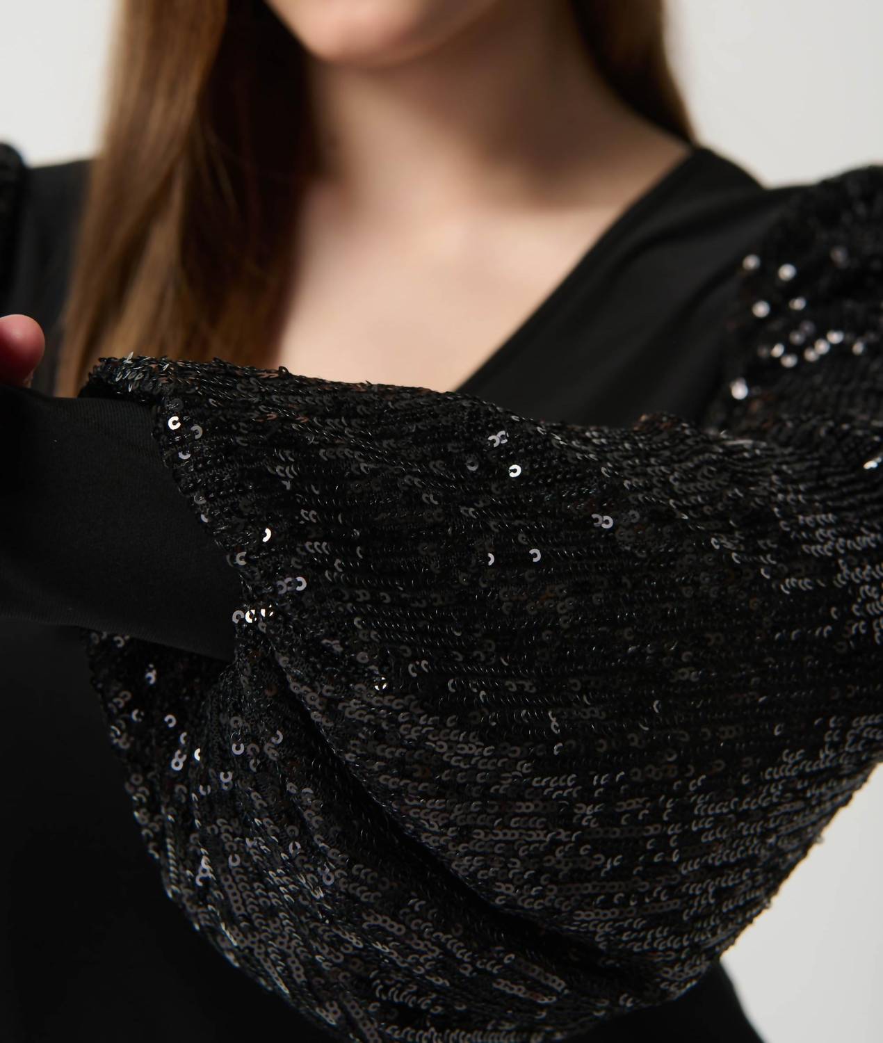 Joseph Ribkoff - SPARKLE SLEEVE TOP