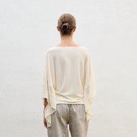 Sita Murt - Boatneck Three-Quarter Cape