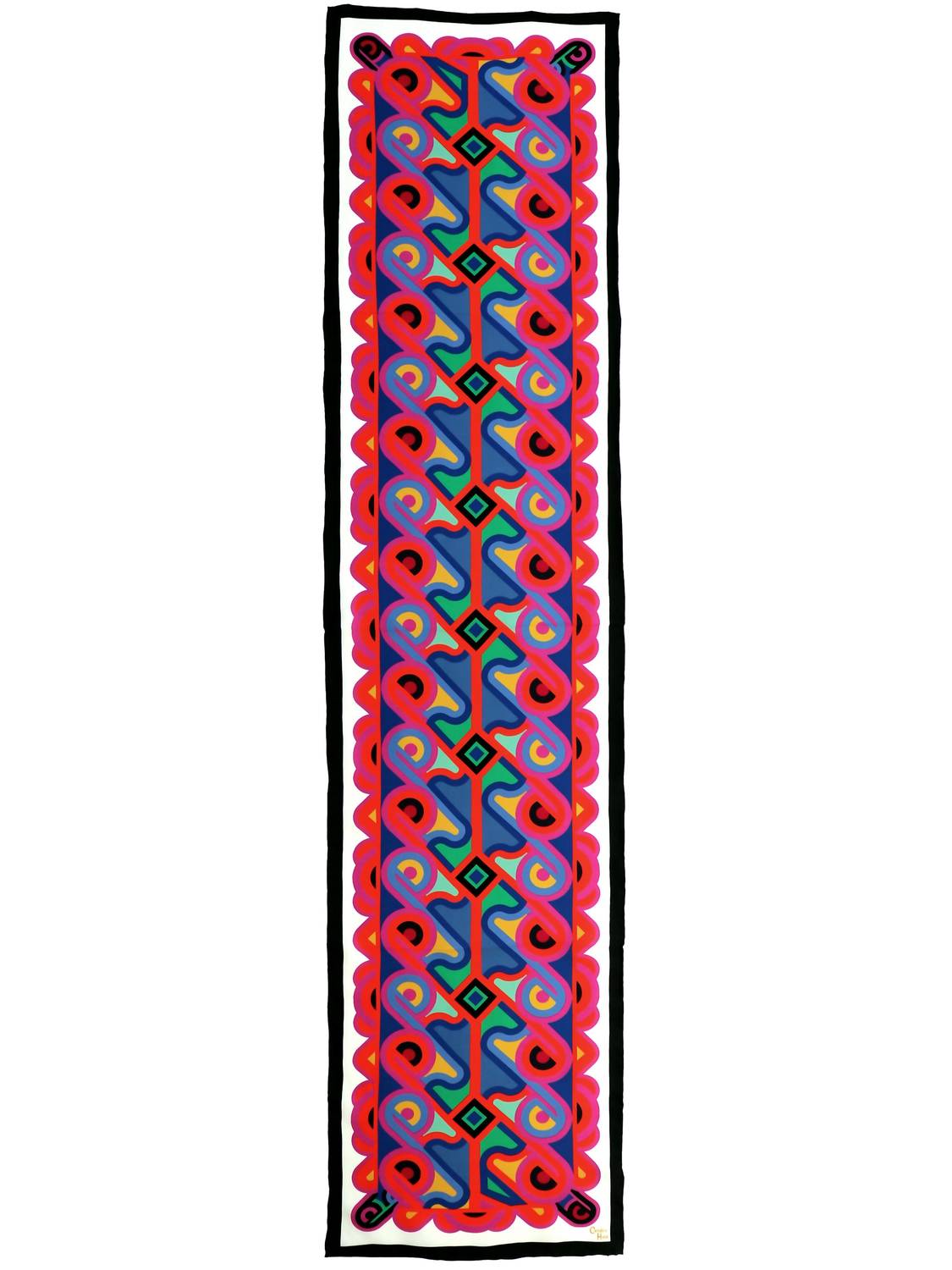 Candice Held - Oblong Rectangle Silk Scarf