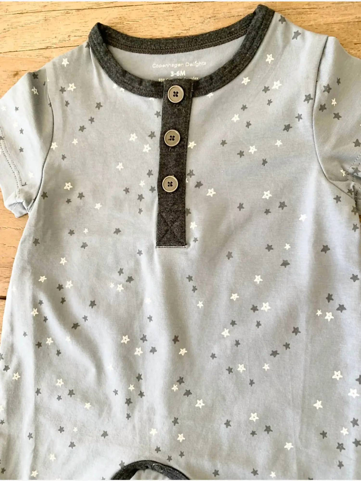 Copenhagen Delights - Kids' Star Printed Jersey Romper