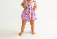 Posh Peanut - Girls Bridget Peplum Bummie Set