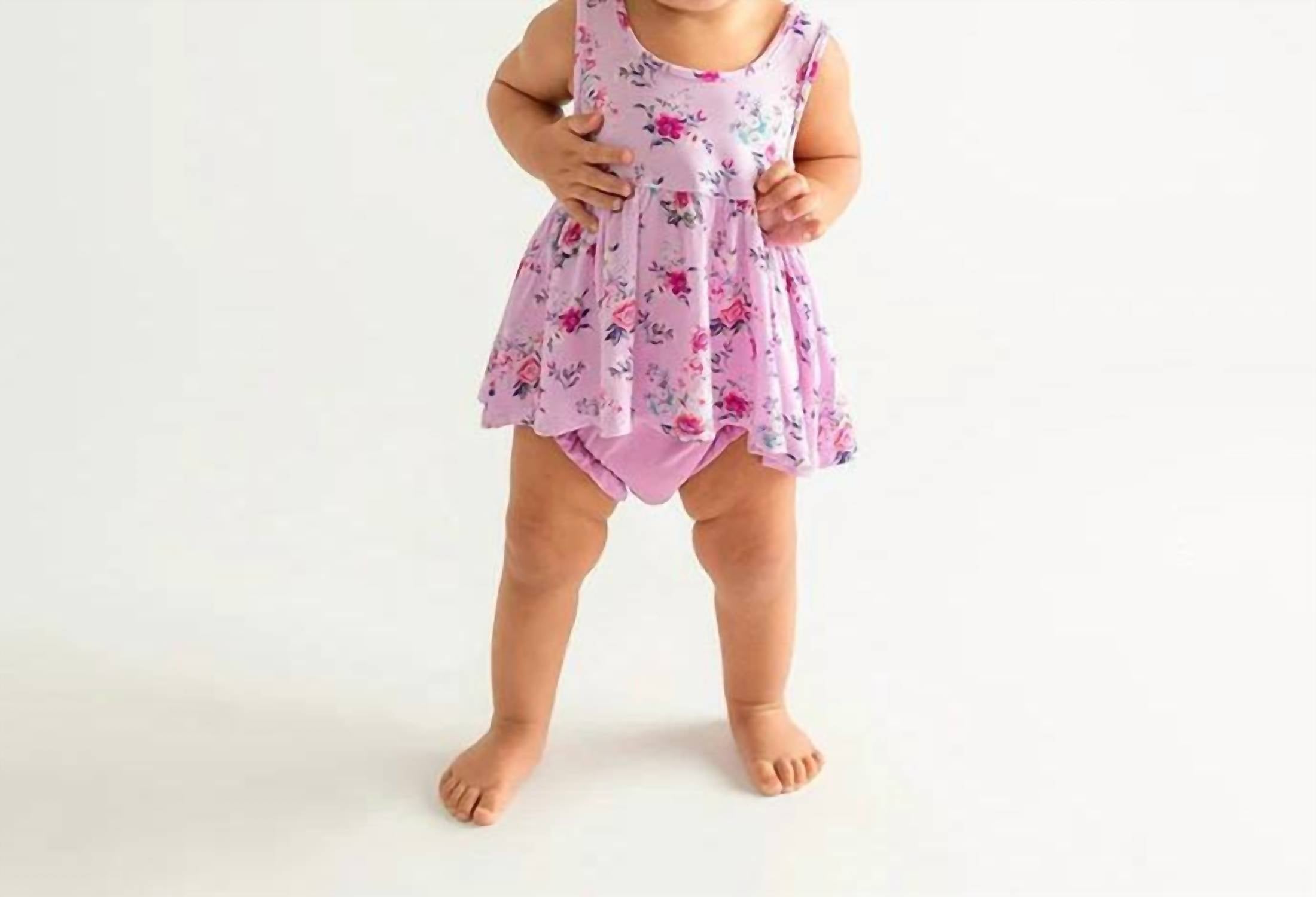Posh Peanut - Girls Bridget Peplum Bummie Set