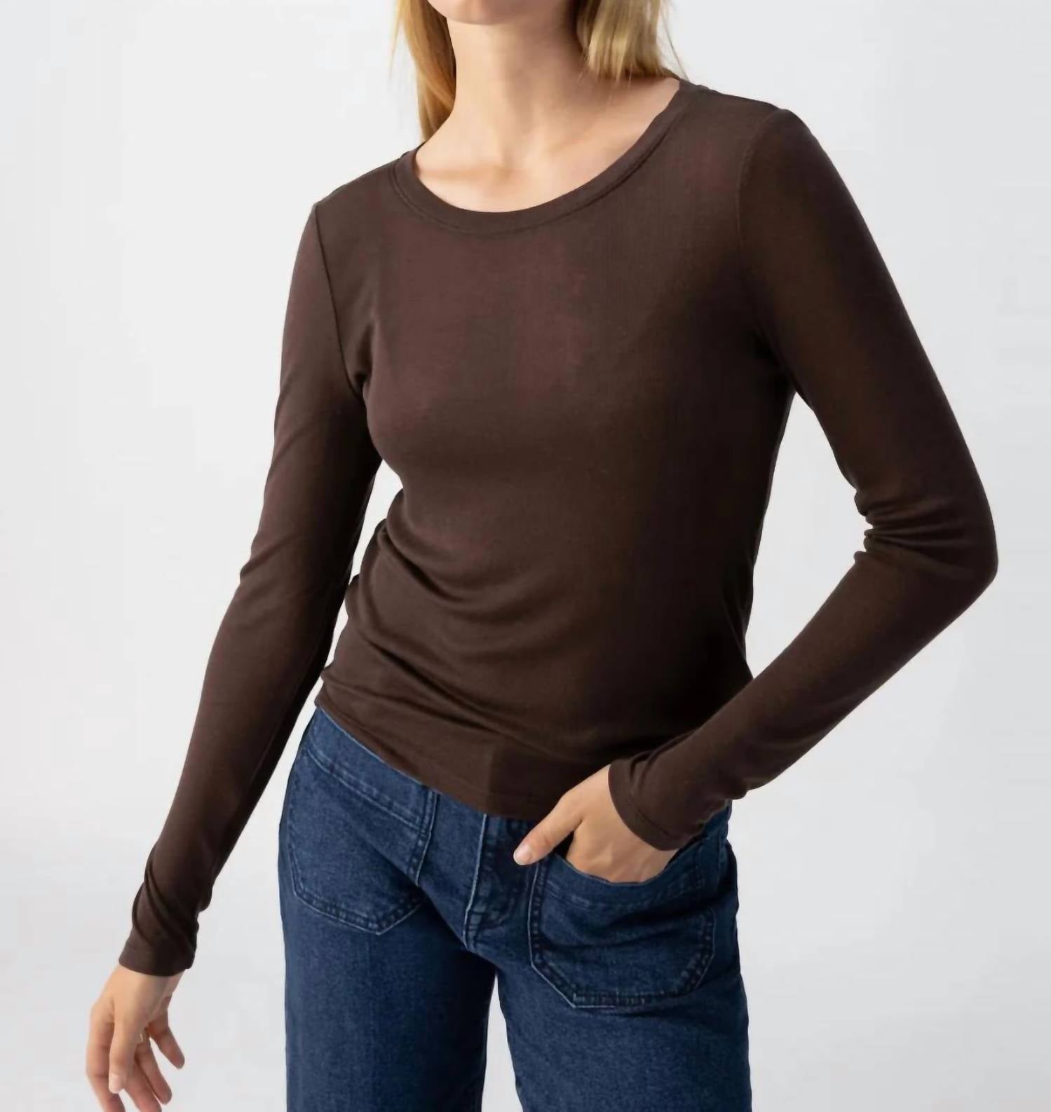 Sanctuary - Femme Crew Long Sleeve Tee