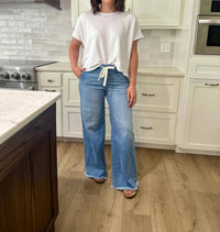Risen - Waldorf High Rise Wide Jeans