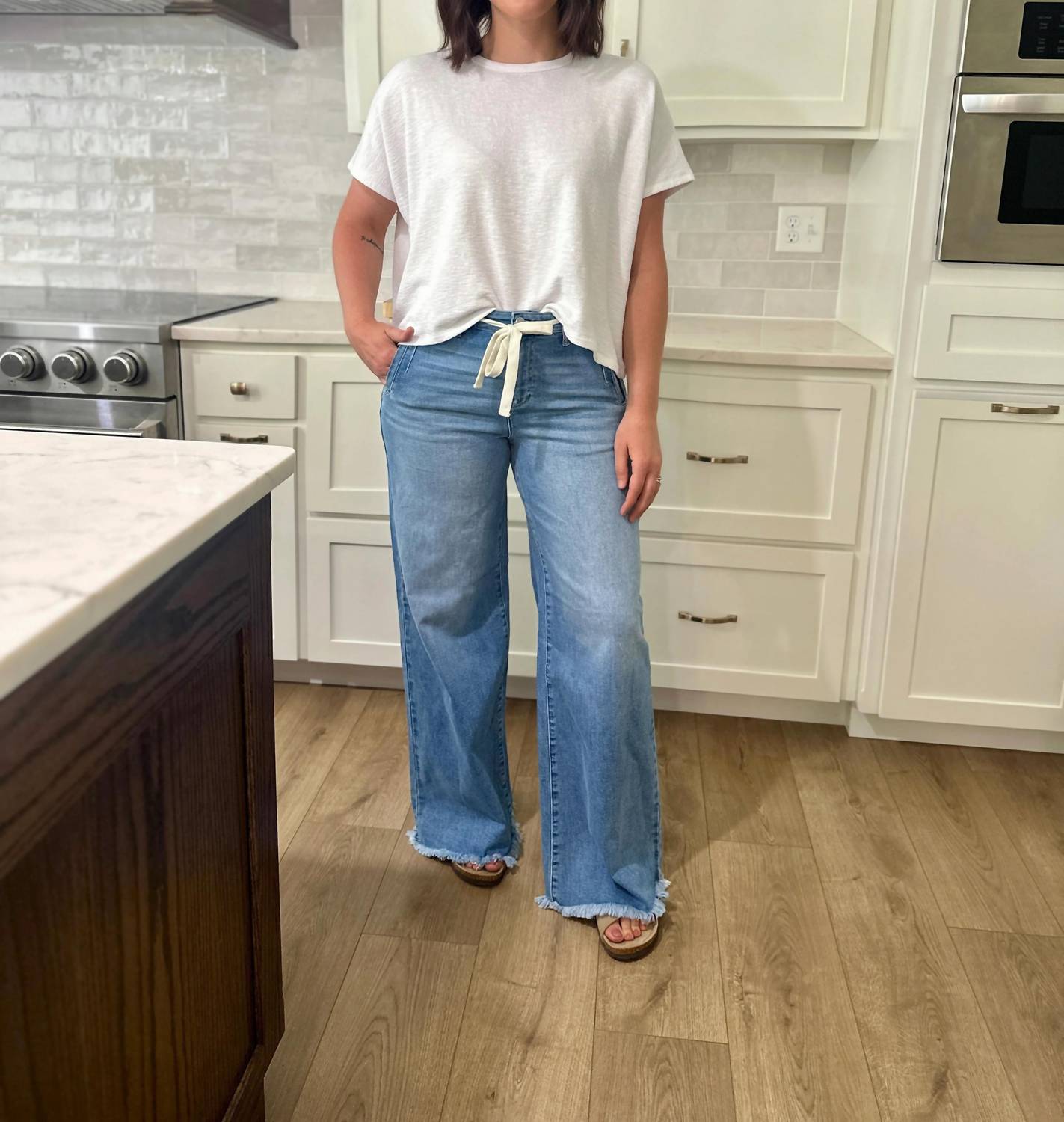 Risen - Waldorf High Rise Wide Jeans