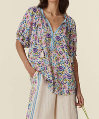 Spell Collective - Impala Lily Short Sleeve Blouse