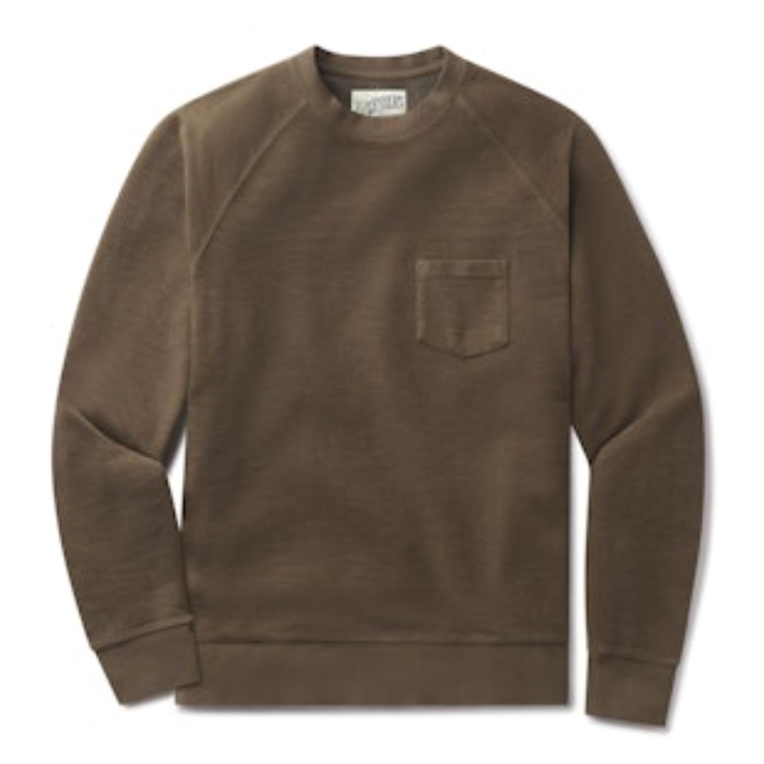 Grayers - Men's Dunlop Reverse Fleece Crew Neck Sweater