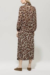 Luisa Cerano - Animal Print Blouse