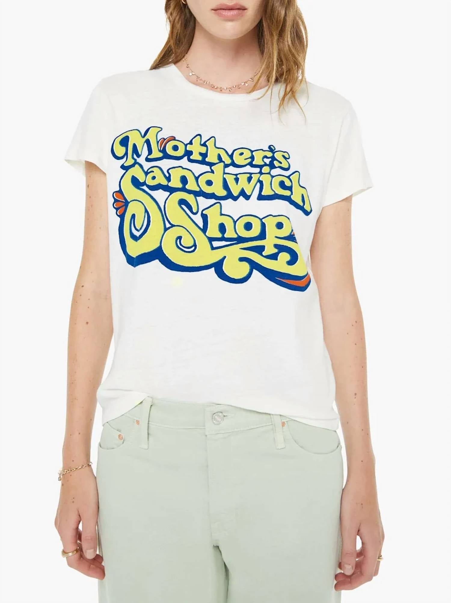 Mother - Boxy Goodie Goodie Tee