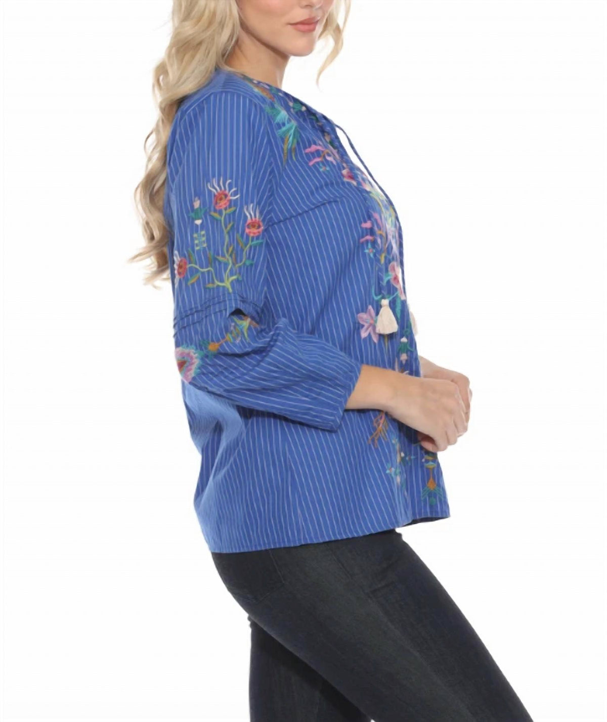 Johnny Was - Gabriella Pintuck Blouse