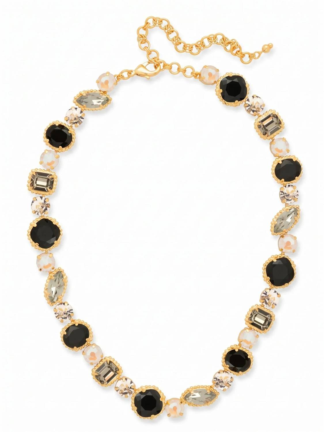 Sorrelli - Women's Cushion-cut Tennis Necklace