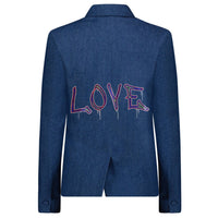 Hipchik - Crystals Love Drip Blazer