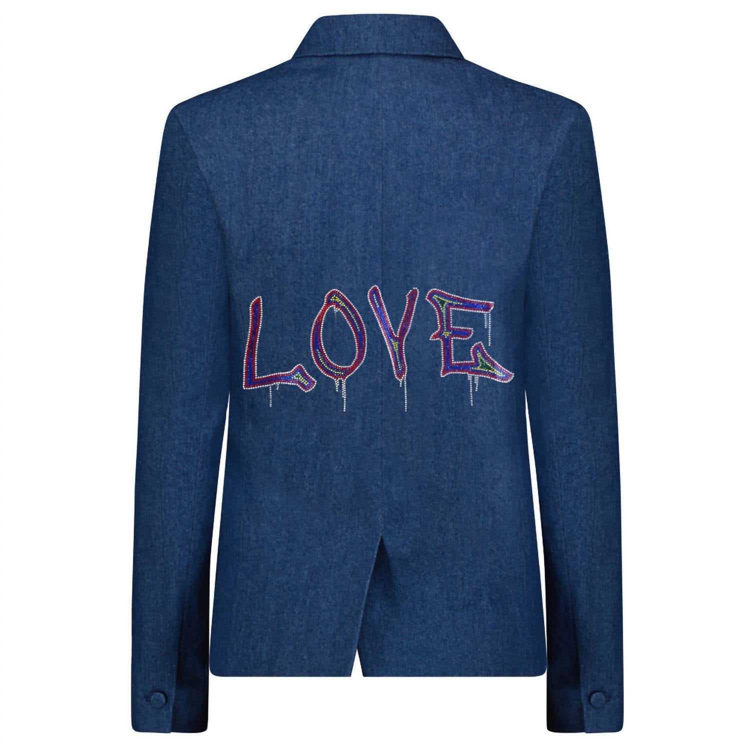 Hipchik - Crystals Love Drip Blazer