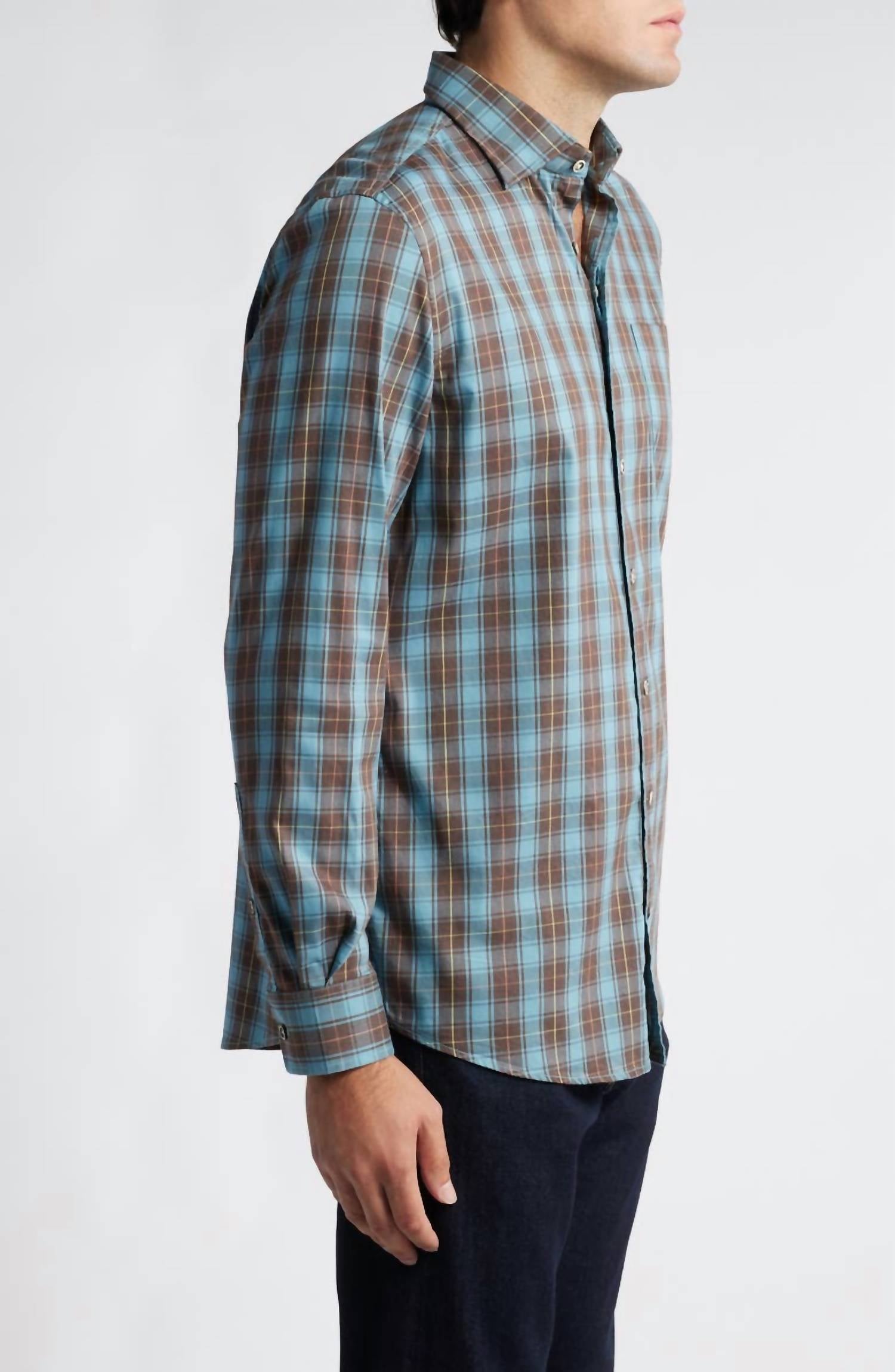 Johnnie-O - Carrillo Plaid Stretch Button-up Shirt