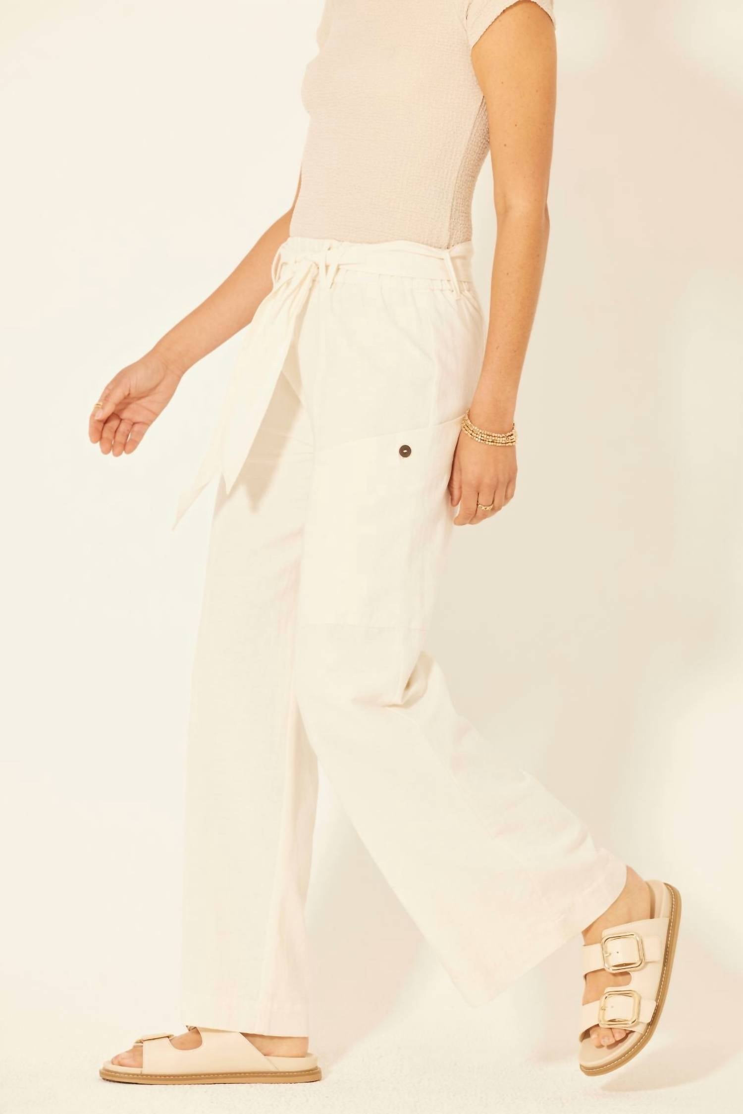 Bila77 - Garnet Tie Front Pant