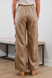 Sage The Label - Breeze By Side Wide Leg Pants