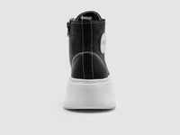 Kcr Group - Women's Tall Insulated Zip-up Leather Sneakers