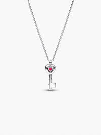 Pandora - Elevated Heart Key Collier Necklace
